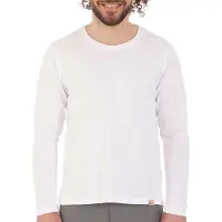 IQ-UV Uv Wave Long Sleeve Rash Guard Blanc 2XL Homme