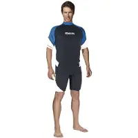 Mares Rash Guard Loose Fit Short Sleeve Rash Guard Noir S Homme