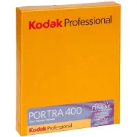 Kodak Portra 400 4 x 5 pouces 10 feuilles