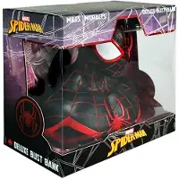 Marvel Spiderman Hasbro Miles Morales Piggy Bank 20 Cm Multicolore