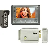 Pni SilverCloud House 715 Pack interphone vidéo avec écran LCD 7 pouces et électromagnétique (Filaire)