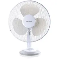Haeger Table Wind 40 Cm Table Fan Blanc One Size / EU Plug 220V
