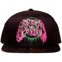 Difuzed Hommes, Casquette, Casquette Snapback Core, Noir, (Taille unique)