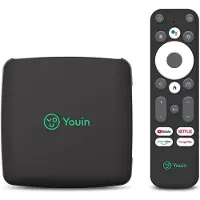 Big Buy Cooking Récepteur you-box youin android tv 10.0 8gb rom usb 3.0 ethernet