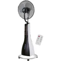 Sogo Ven-Ss-21215 ¿ Ventilateur Sur Pied Avec Nébuliseur, 40 Cm, 90 W, Couleur Noir [Classe Énergétique A]