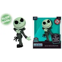 Jada -Jack Skellington Figurine en métal 10 cm, licence officielle Disney, brille dans le noir (253071004)