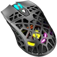 Krom Souris Optique Gaming Filaire Kaiyu RGB 12000 DPI Noire