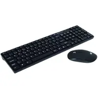 Conceptronic ORAZIO - Ensemble clavier et souris - sans fil - 2.4 GHz - portugais - noir (ORAZIO01PT)