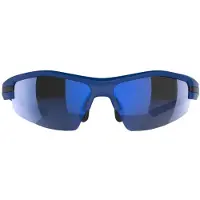 Mirage Lunettes de soleil Sport avec 3 paires de verres bleu noir
