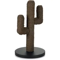 Designed By Lotte Arbre à chat Cactus bois 35x60 cm noir
