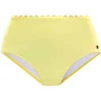 LASCANA Bas de bikini 'Scallop' jaune