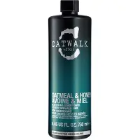 Tigi Catwalk Oatmeal & Honey shampoing nourrissant pour cheveux secs et sensibilisés 750 ml