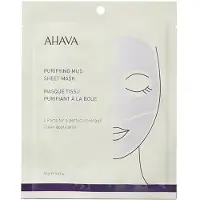 Ahava Purifying Mud Masque Tissu 18 grammes