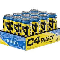 Cellucor Pack C4 Energy Drink (12x500ml)Frozen BombsicleBoissons ÉnergétiquesCellucor