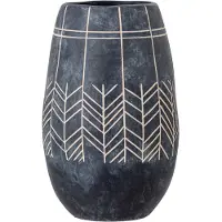 Bloomingville Mahi Deco Vase | Noir | Céramique | 82051764