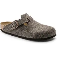 Birkenstock Pantoufle 'Boston' taupe