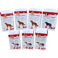 Savic Couche Jetable Pour Chien Comfort Nappy T1 32-42 Cm 12 Unités