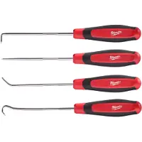 Milwaukee 48229215 Hook & Pick Set Jeu De Crochets 4 Pièces