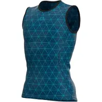 ALÉ Quark Sleeveless Base Layer Bleu S Homme
