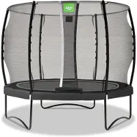 Exit Allure Classic Trampoline ø305cm – Sur pieds – Rond – Noir