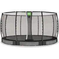 Exit Allure Premium Trampoline ø427cm – Enterré – Trampoline Enterrée – Rond – Noir