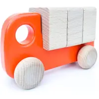 Bajo Camion en bois avec briques - Jouets éducatifs pour enfants