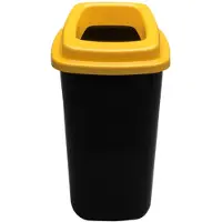Plafor Poubelle de tri 28l - Recyclage - Jaune