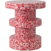 Normann Copenhagen Table d'appoint rouge Bit Stool Stack