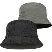 Buff Femmes, Chapeau, Travel Bucket Hat Gline, Noir, (54, 55, 56)