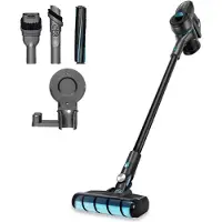 Cecotec Aspirateur Balai Sans Fil Conga Rockstar 500 X-Treme, Sans Sac, 3 En 1 Vertical, Balai Et À Main, Puissance 430w, Autonomie 65