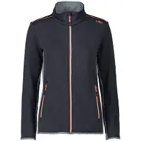 CMP 30g1366 Full Zip Fleece Gris 2XS Femme