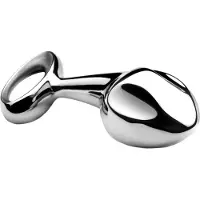 NJOY Pure Plug 2.0 - plug anal en métal (argent)