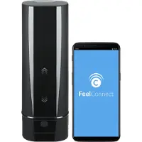 Kiiroo Masturbateur - - ONYX+ - Interactif - Connecté - 10 anneaux de contraction