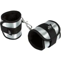 Fifty Shades of Grey - menottes poignets - gris - 2 pièces