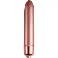 Rocks off Touch of Velvet Vibromasseur 9,6 Cm Bleu