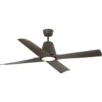Faro 33490 - Ventilateur de plafond TYPHOON IP44 marron