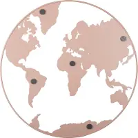 Masterkidz Carte du monde (Tableau d'affichage)