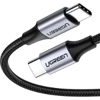 UGREEN Câble US261 USB-C vers USB-C, 60 W, 2 m (noir)