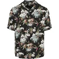 Urban Classics Chemise mélange de couleurs / noir