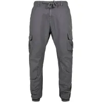 Urban Classics Pantalon cargo gris foncé