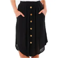 Rip Curl Classic Surf Skirt Noir 2XS Femme