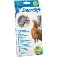 Catit Smartsift Sac de remplacement du fond 12 unités Transparent Transparent One Size