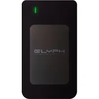 Glyph Compatible avec le SSD Atom RAID noir Glyph 2 To USB C (3.1Gen2). USB 3.0/Thunderbolt 3