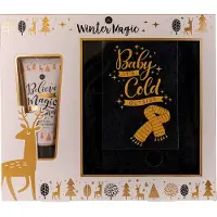 Accentra Coffret Magie d'Hiver - Coffret Cadeau de Soins du Corps avec Écharpe