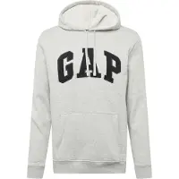 Gap Sweat-shirt gris clair / noir