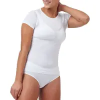 Odlo Performance X-light Short Sleeve Base Layer Blanc XS Femme