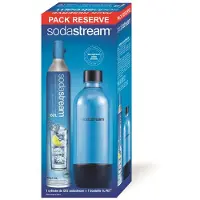 SodaStream Pack bouteille et cylindre PACK Cylindre C02 60L + 1 bouteille