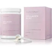 Swedish Nutra Collagène suédois Collagène marin hydrolysé pur en poudre, 300 g