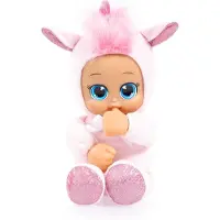 Bayer 93001AA Poupée bébé amusante, corps souple, 30 cm, rose