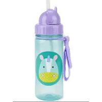 Skip Hop Zoo Cup avec paille PP sans PVC et BPA Licorne 12m+